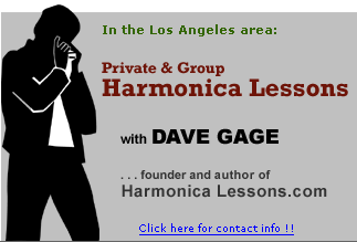 Dave Gage Private Harmonica Lessons